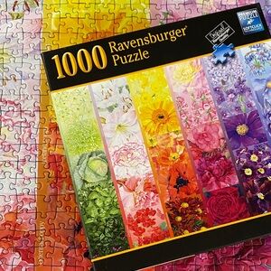 Ravensburger 1000 piece puzzle “The Gardener’s Palette” 2021